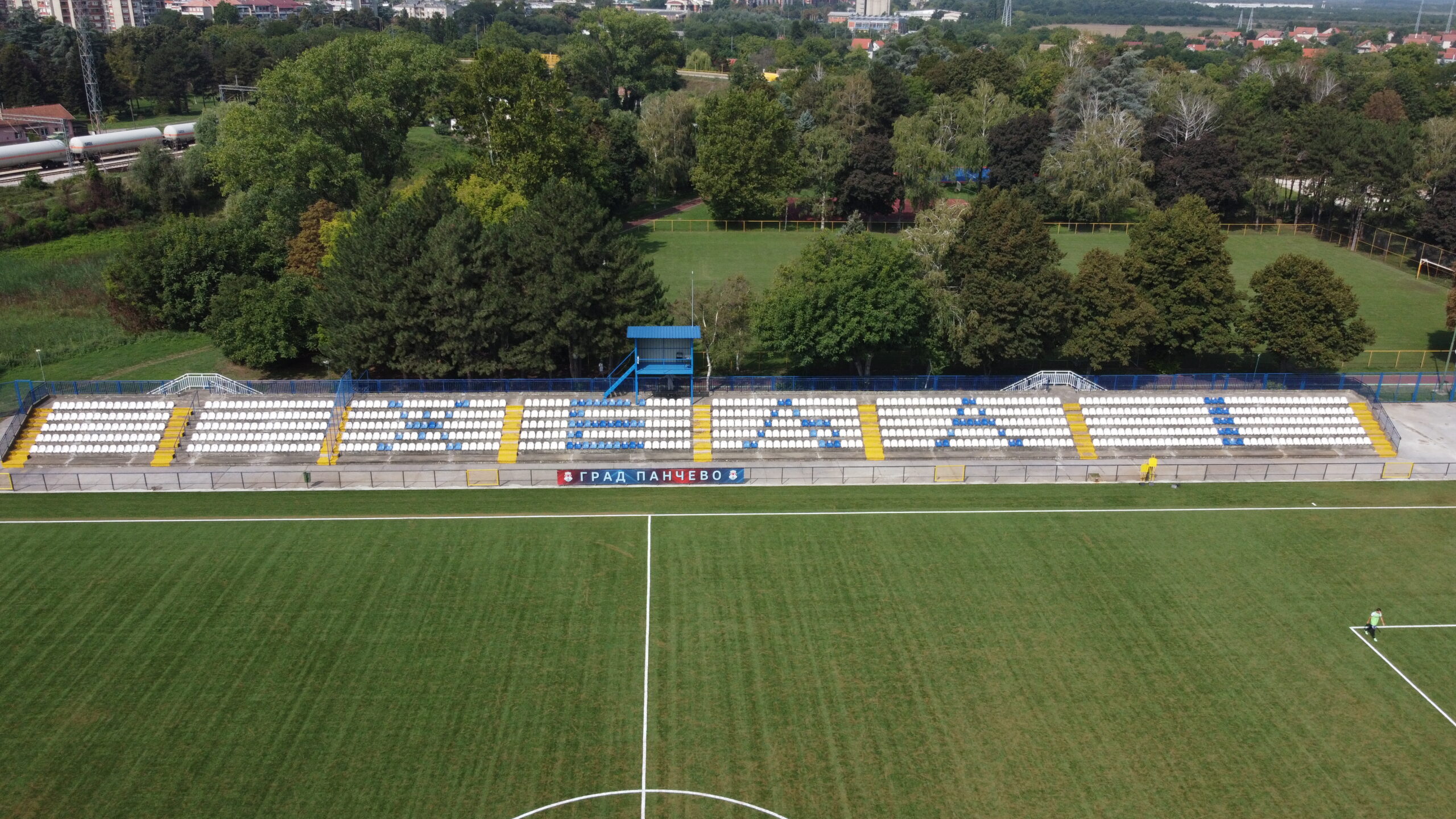 Tribine stadiona FK Železničar Pančevo - MD Constructions & crafts