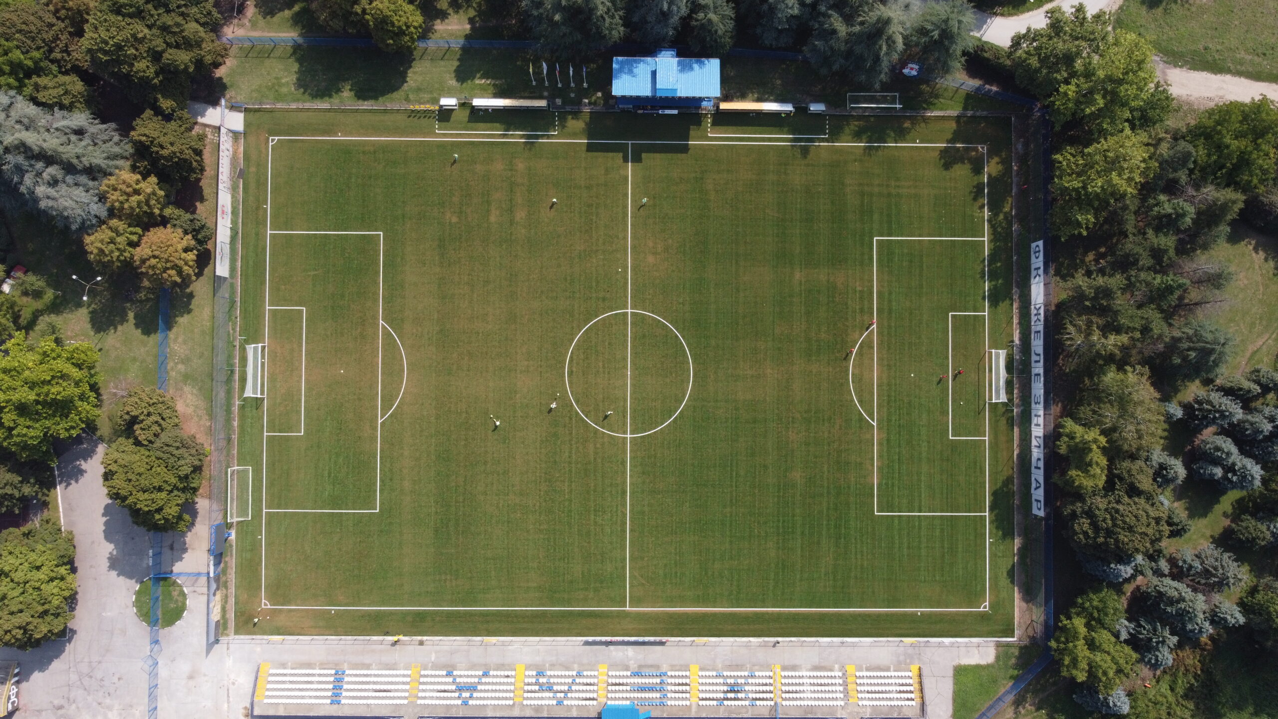 Tribine stadiona FK Železničar Pančevo - MD Constructions & crafts