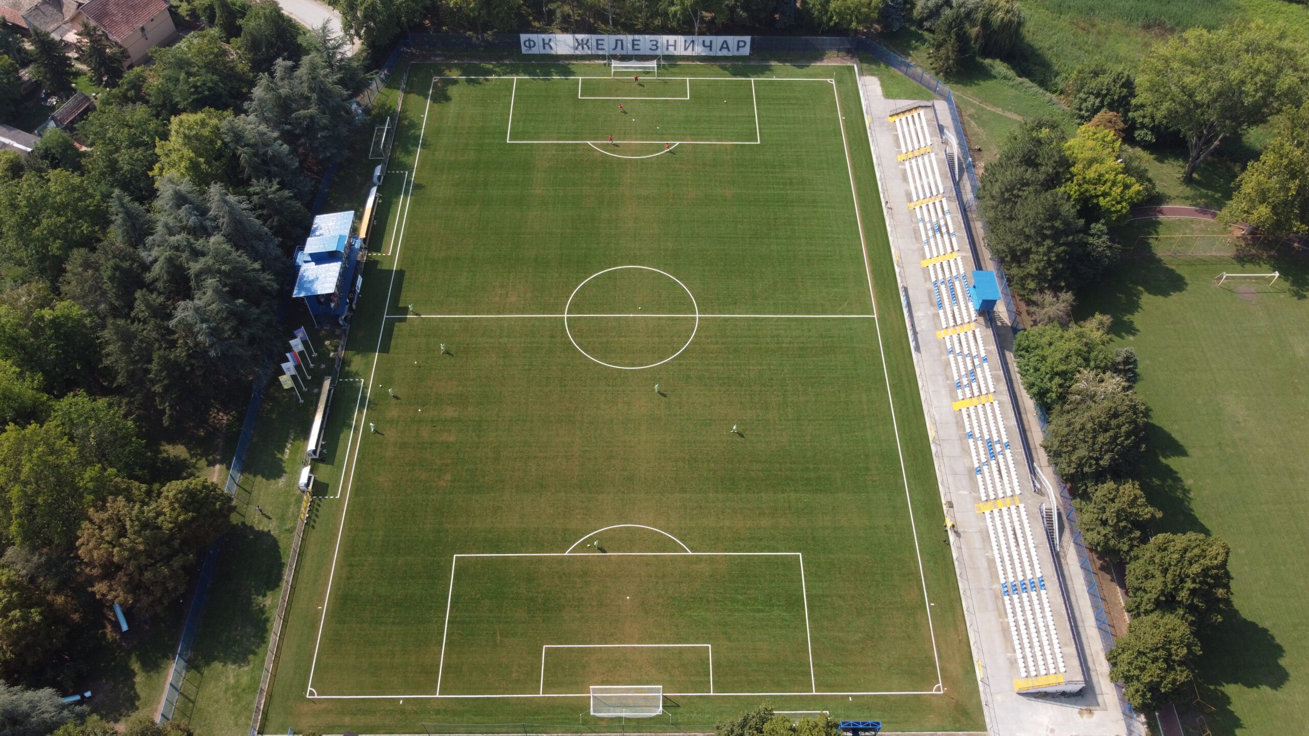 Tribine stadiona FK Železničar Pančevo - MD Constructions & crafts
